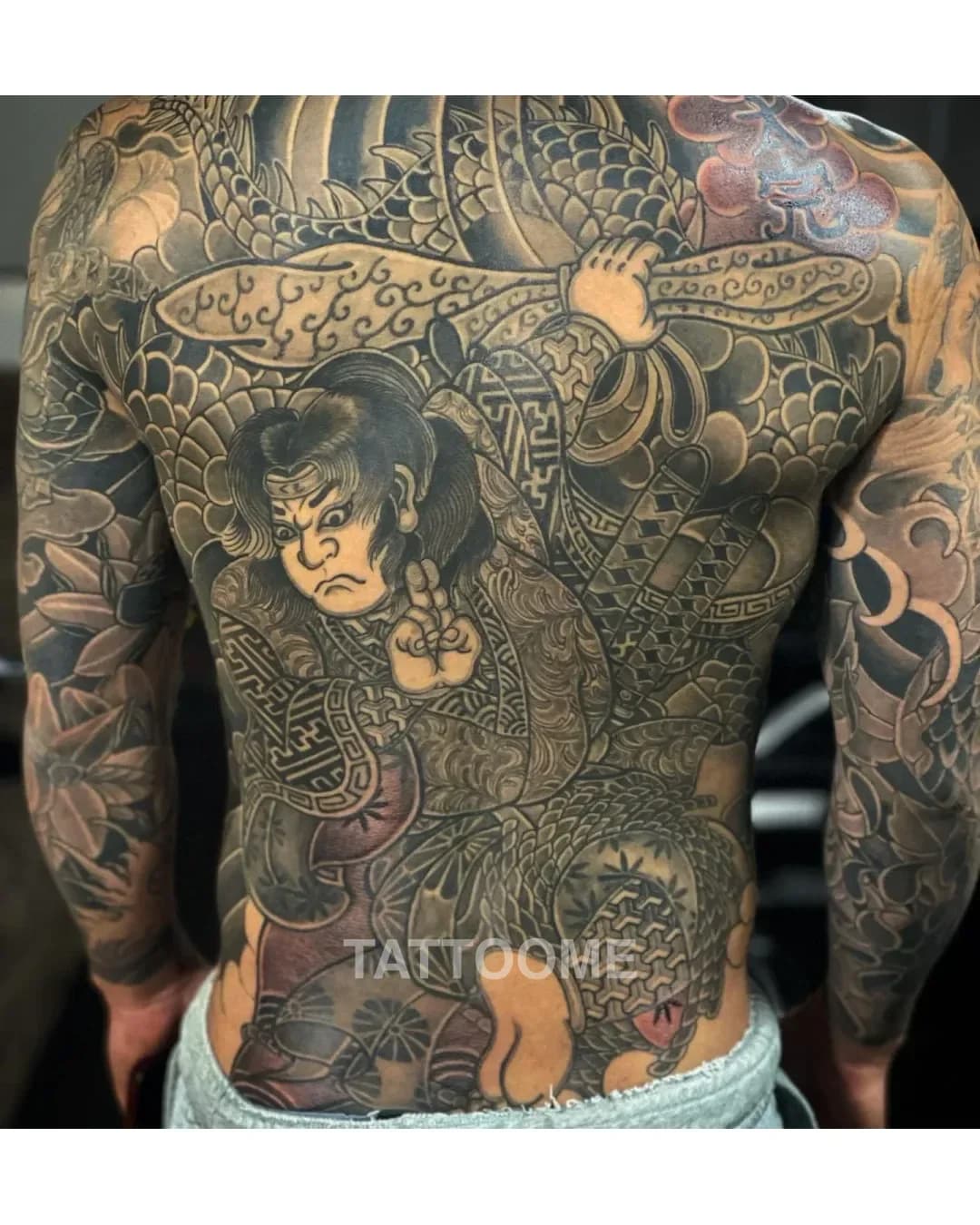 이레즈미 등판 - shoujin_irezumi