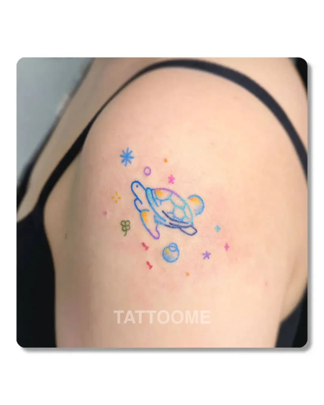 감성타투 어깨 - tattooist_seoming