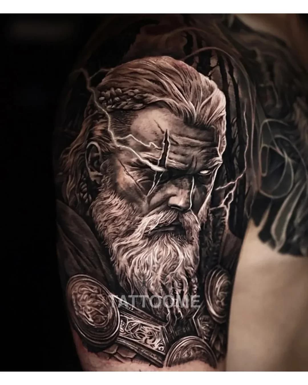블랙앤그레이 타투 1 - hyeon_tattooist