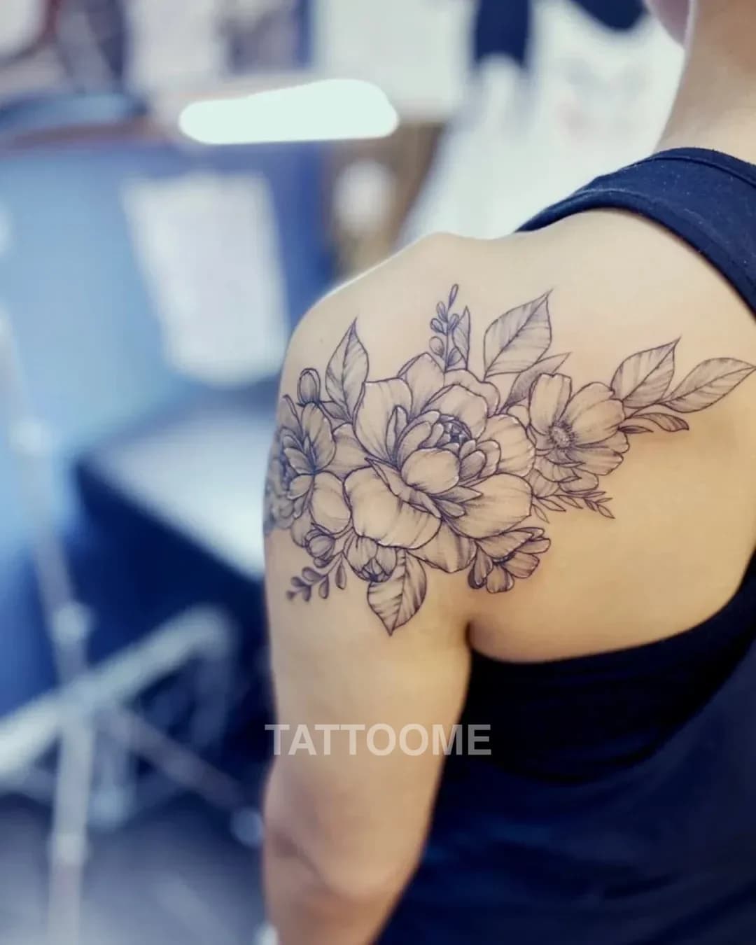 라인워크 타투 2 - hobi_tattoo