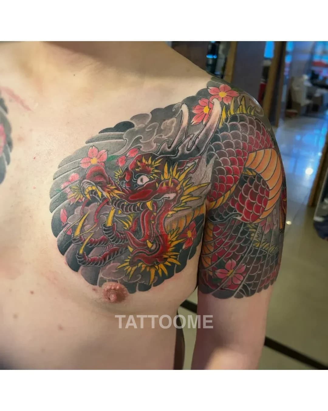 이레즈미 가슴반팔 2 - dd_tattooer