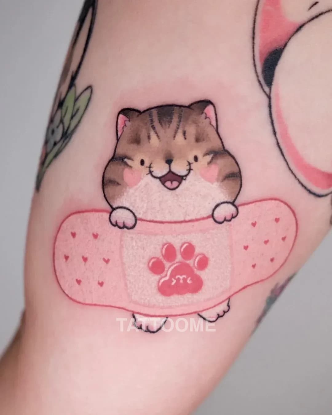 감성타투 고양이5 - midong._.tt