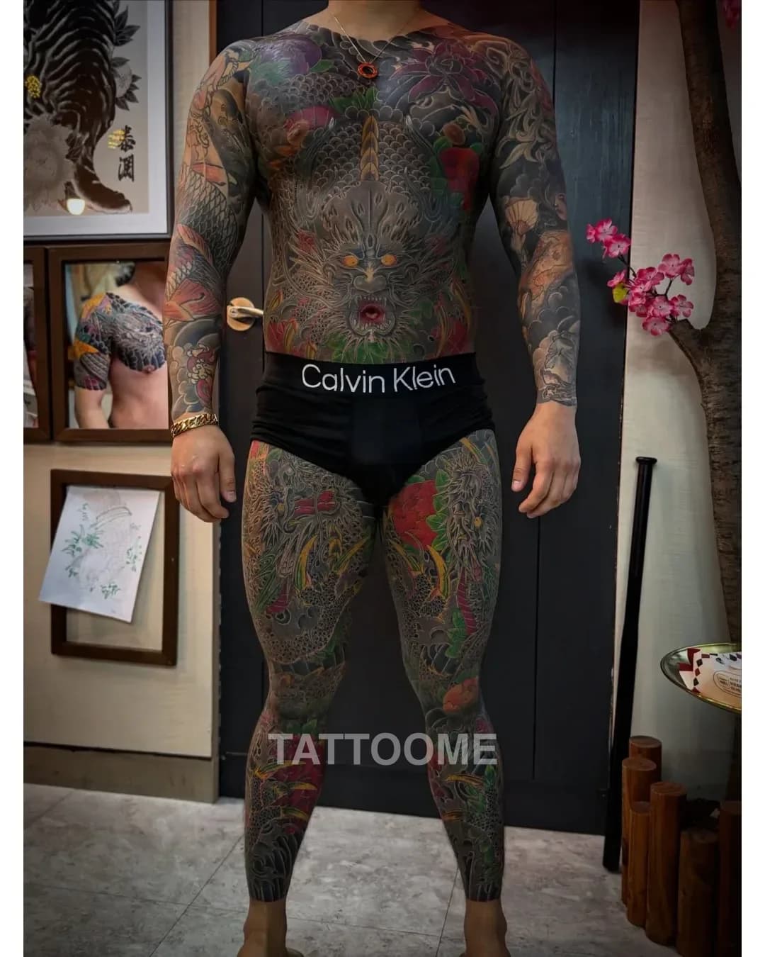 이레즈미 전신 - tattooer_horyu