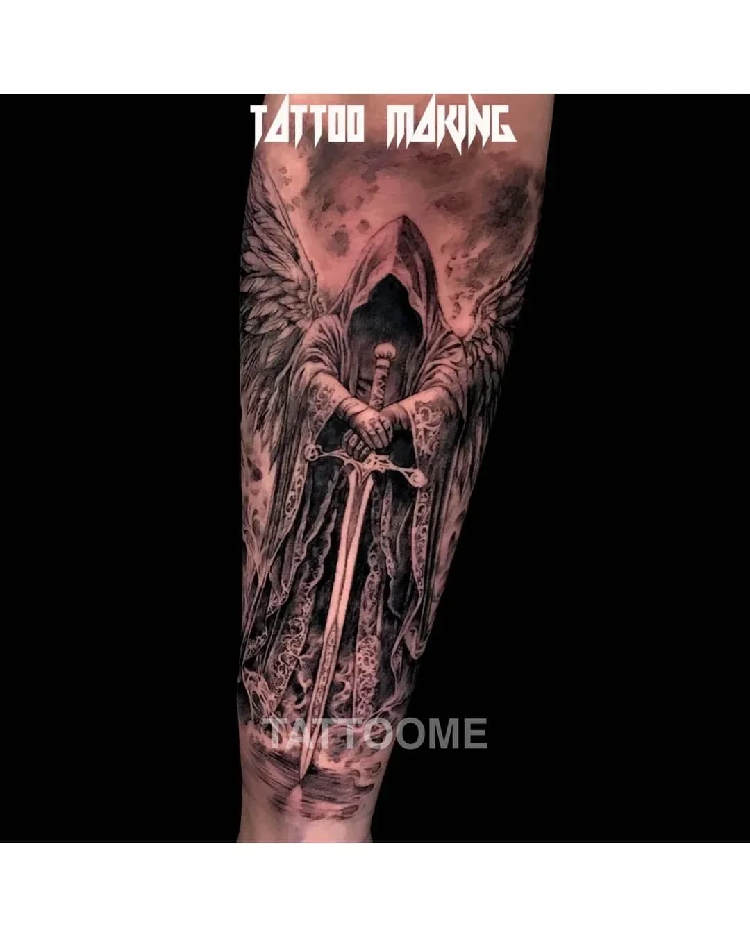 블랙앤그레이 타투 3 - tattoo_making