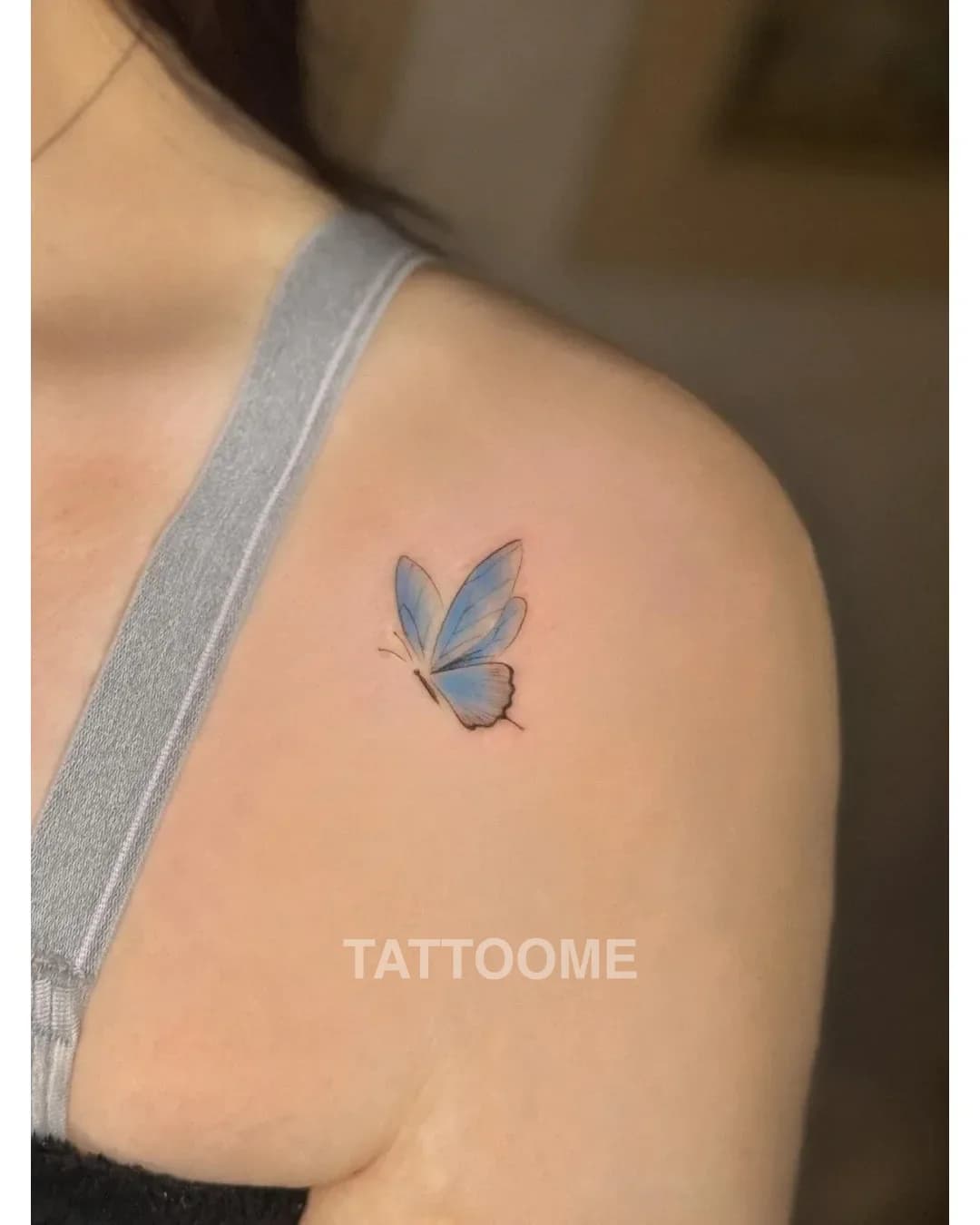 감성타투 나비 - hyun__tattoo