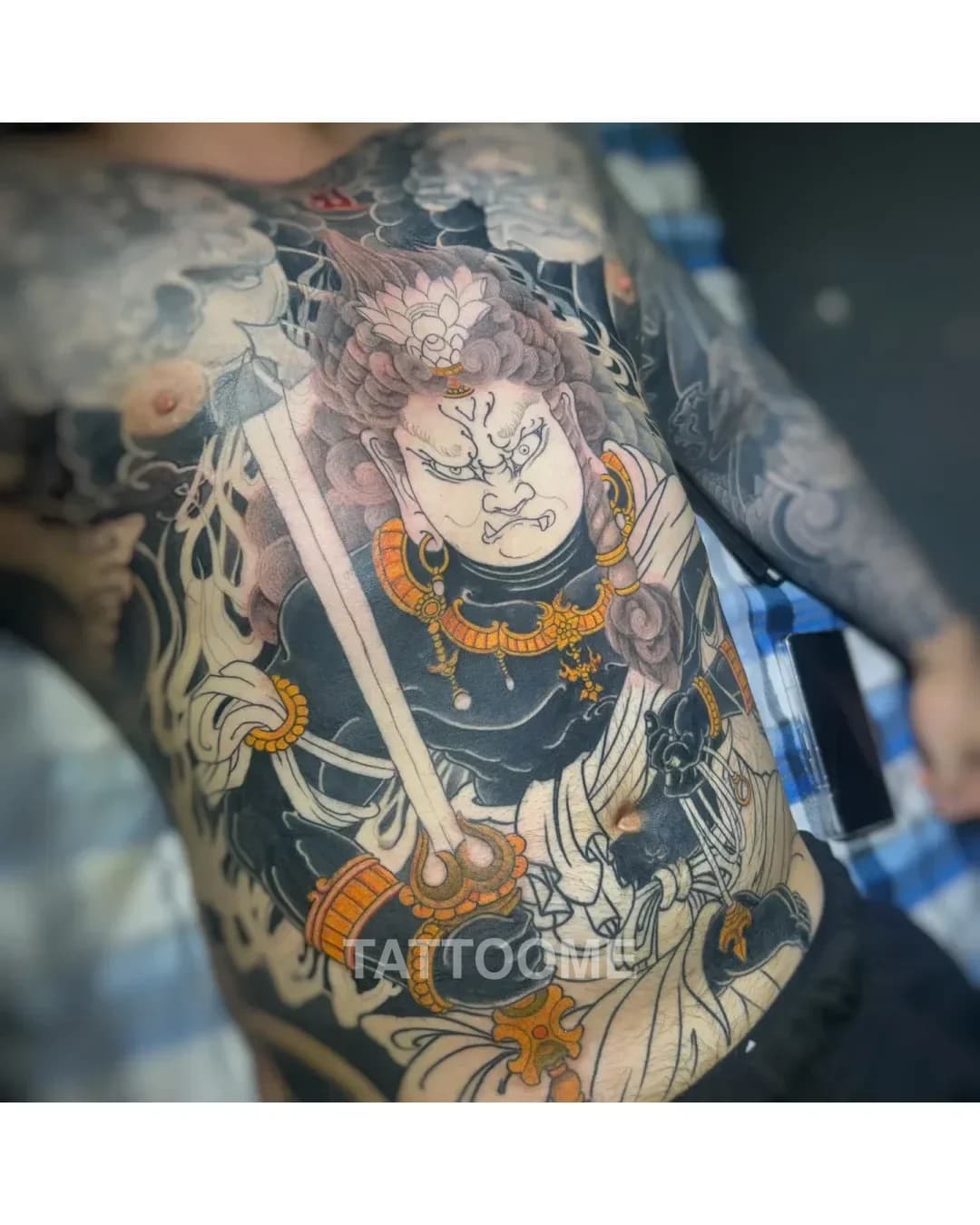 이레즈미 부동명왕 - dd_tattooer