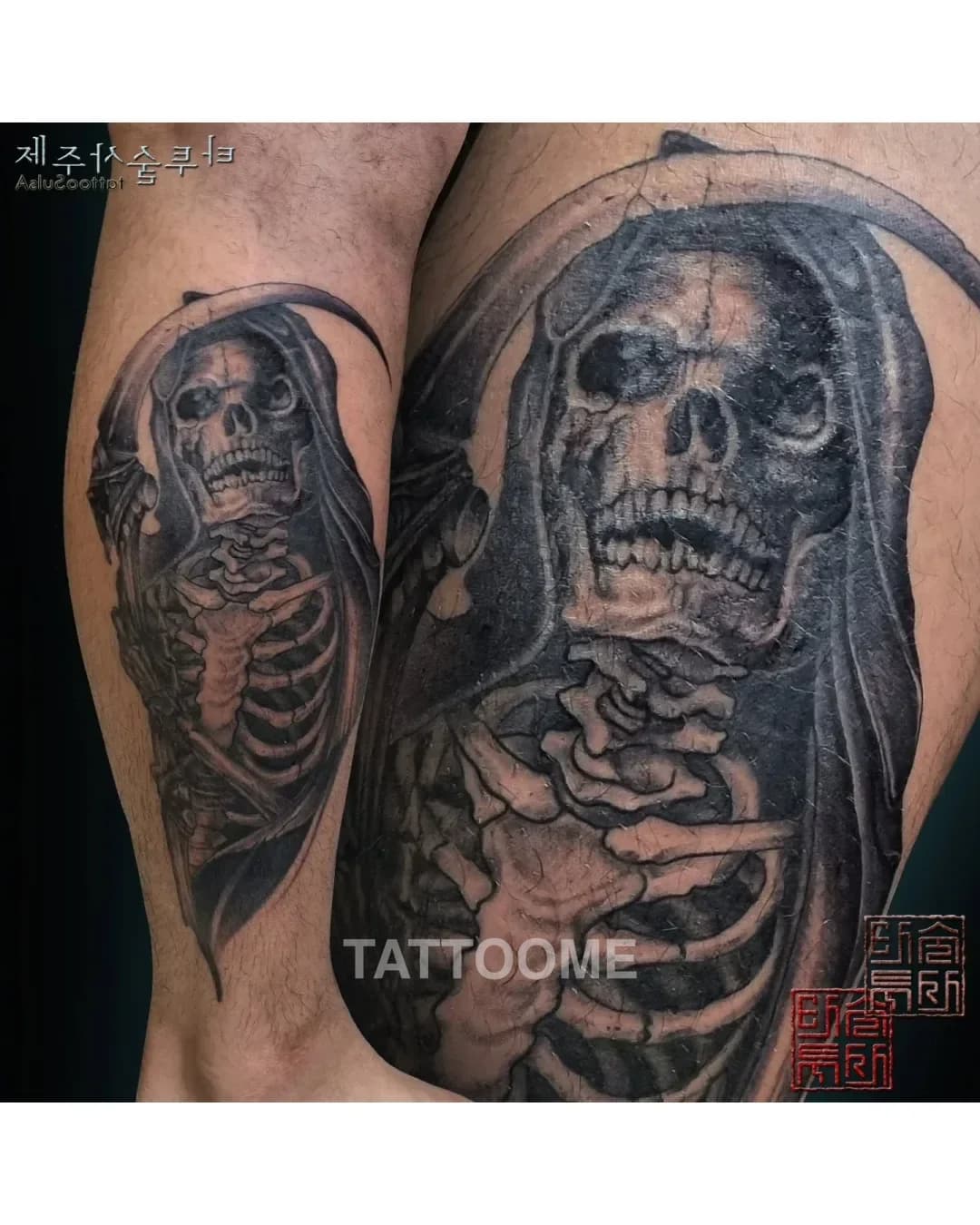블랙앤그레이 타투 4 - tattoosulsa