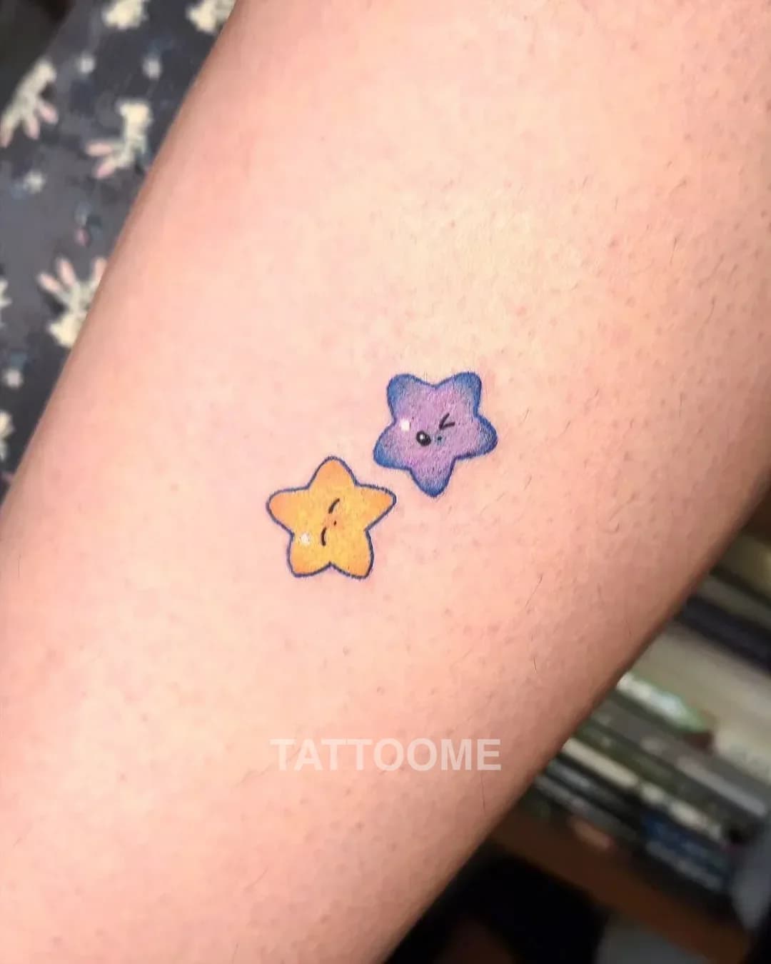 감성타투 별 - ch2u_tattoo