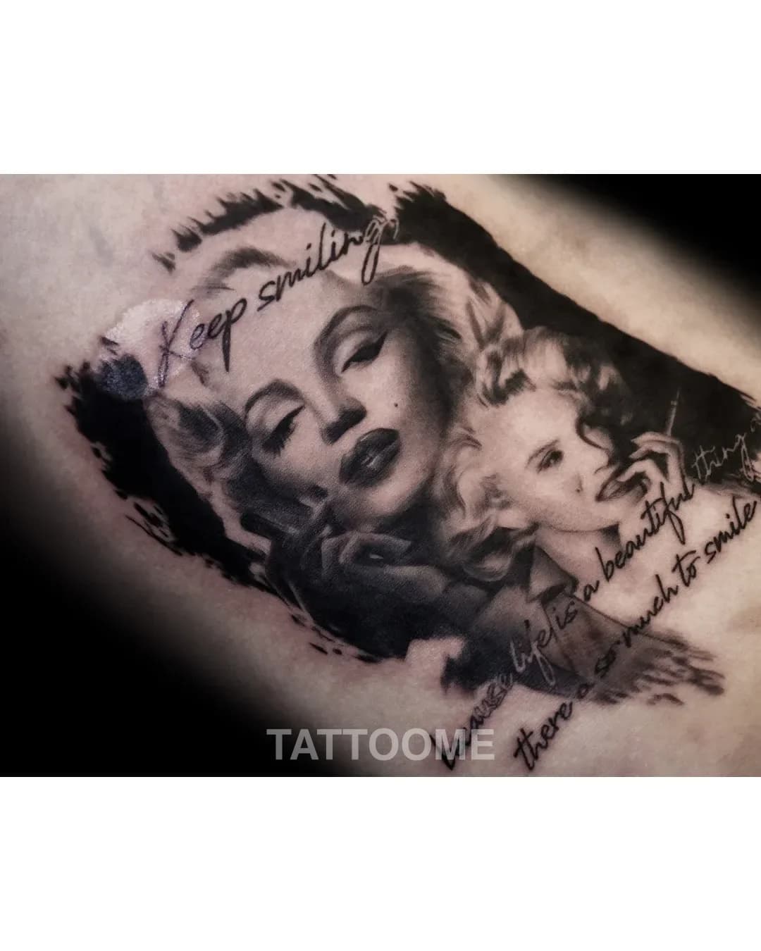 블랙앤그레이 타투 1 - tattooist_ruru