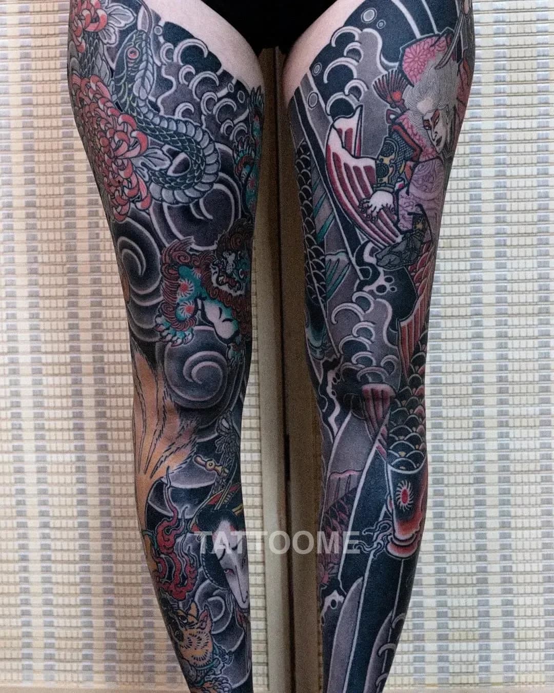 이레즈미 양긴다리 - manjitattoo