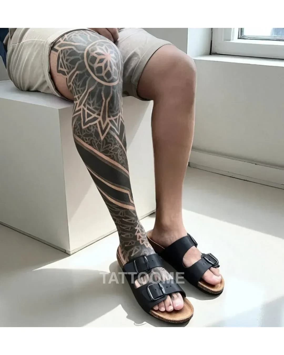폴리네시안 긴다리 - rena_tattoos