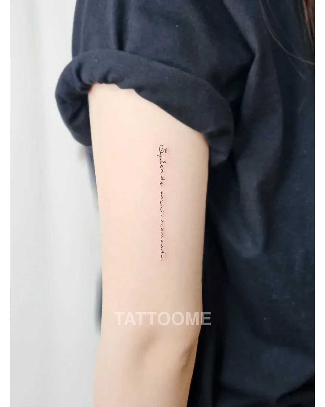 레터링타투 1 - hwontattoo