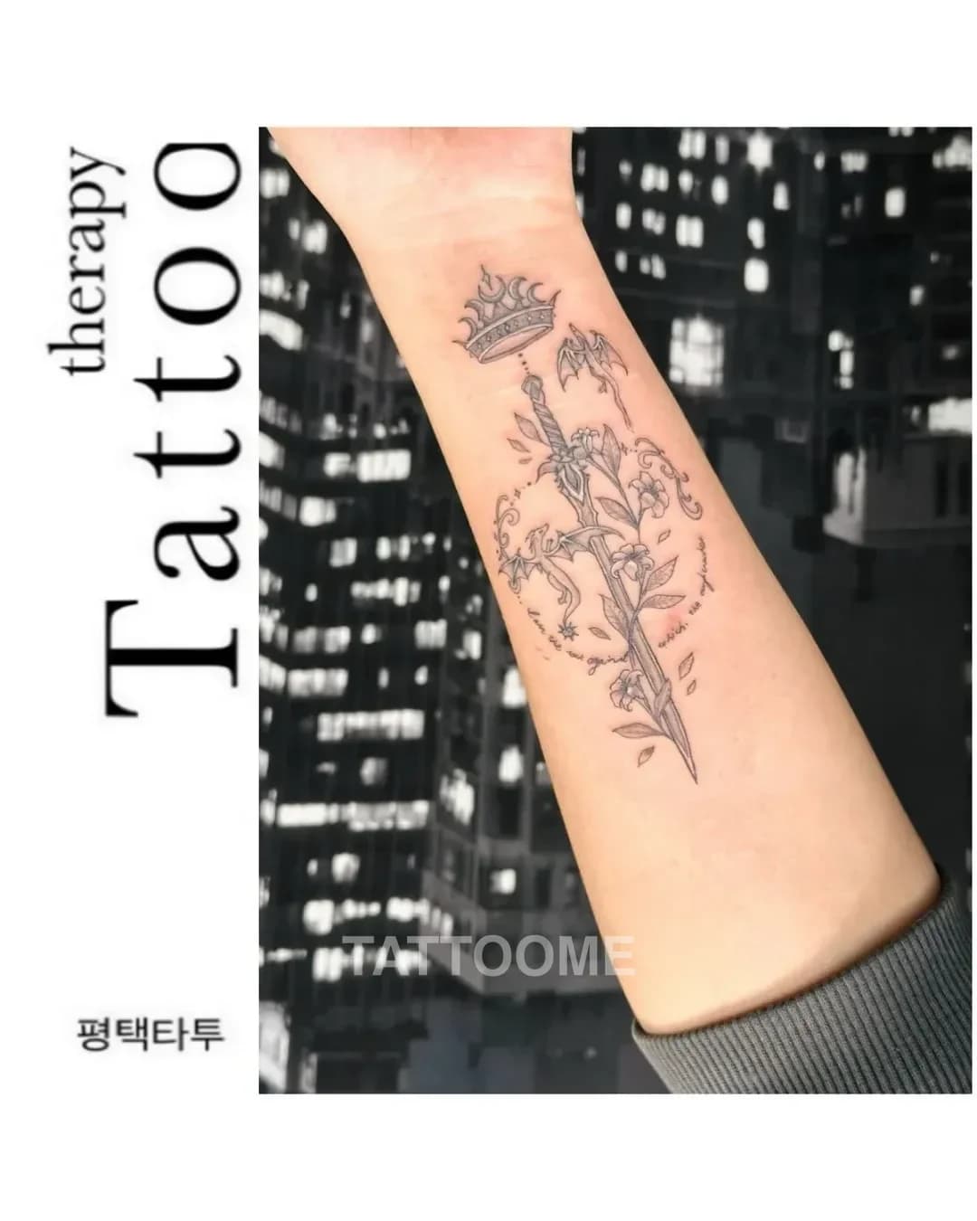 라인워크 타투 4 - tattoo_therapy_j