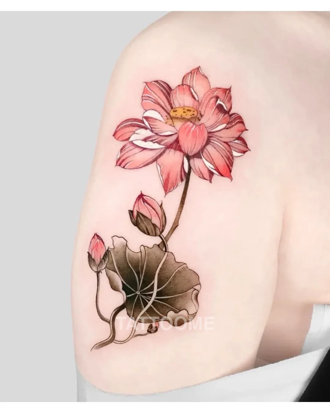 감성타투 꽃2 - ongi_tattoo