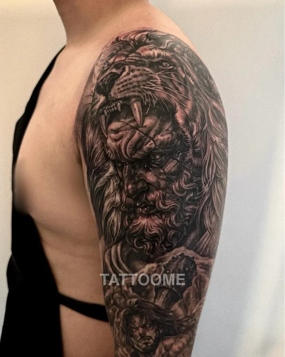 블랙앤그레이 타투 1 - tattooist_zeto