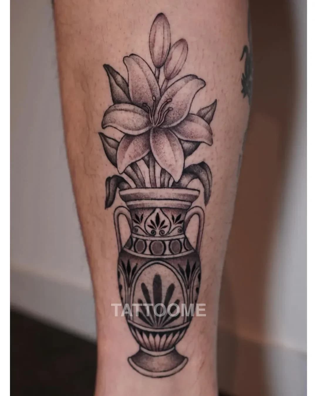 블랙워크 타투 1 - haetae_tattooer
