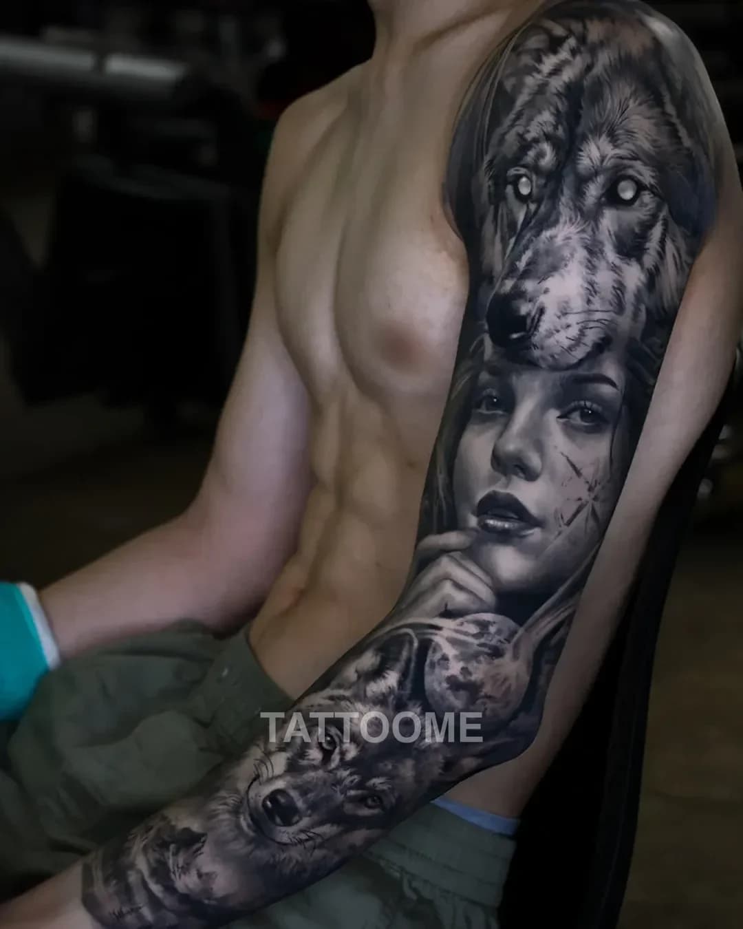 블랙앤그레이 긴팔 - tattoosbyiseul