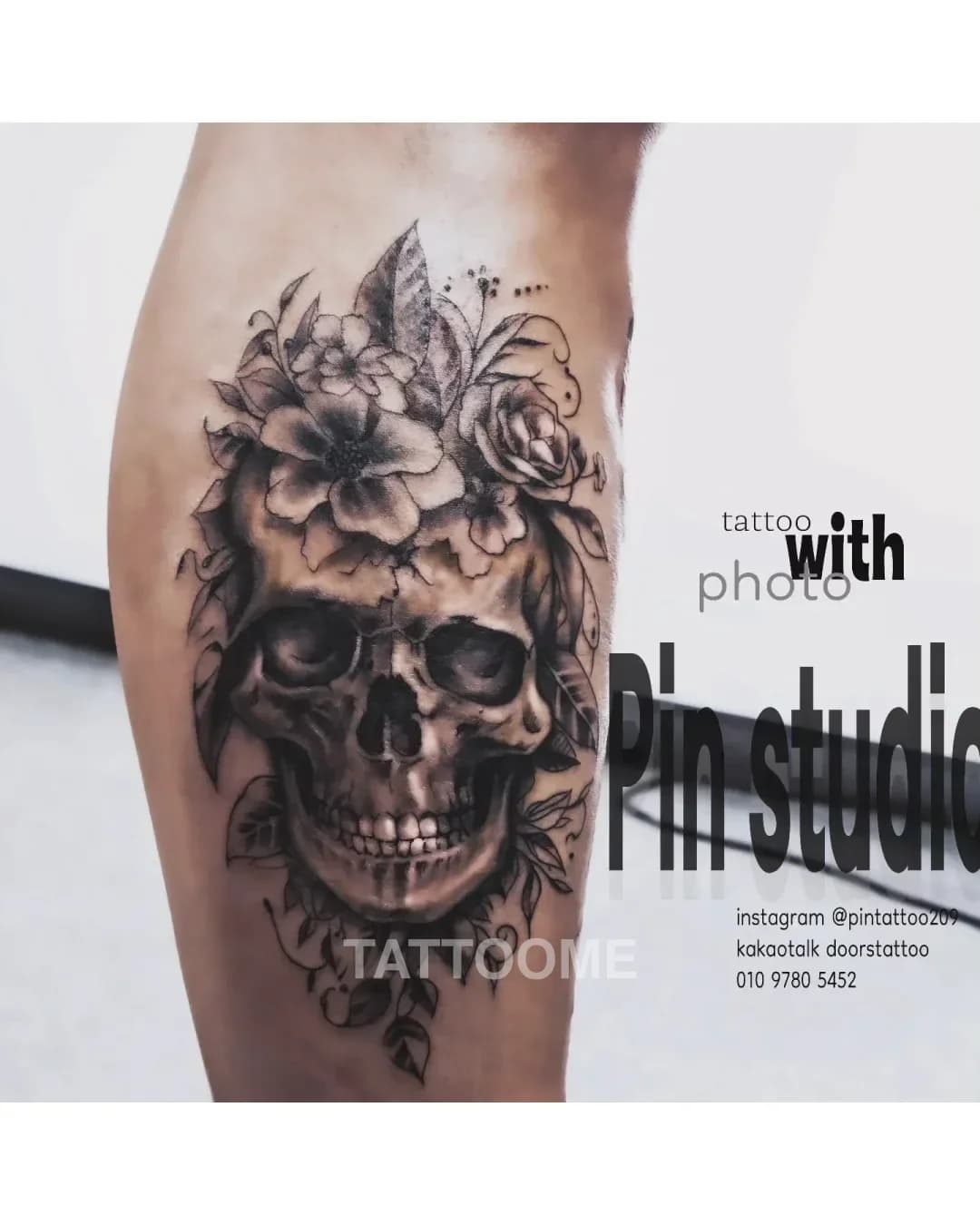 블랙앤그레이 타투 4 - pintattoo209