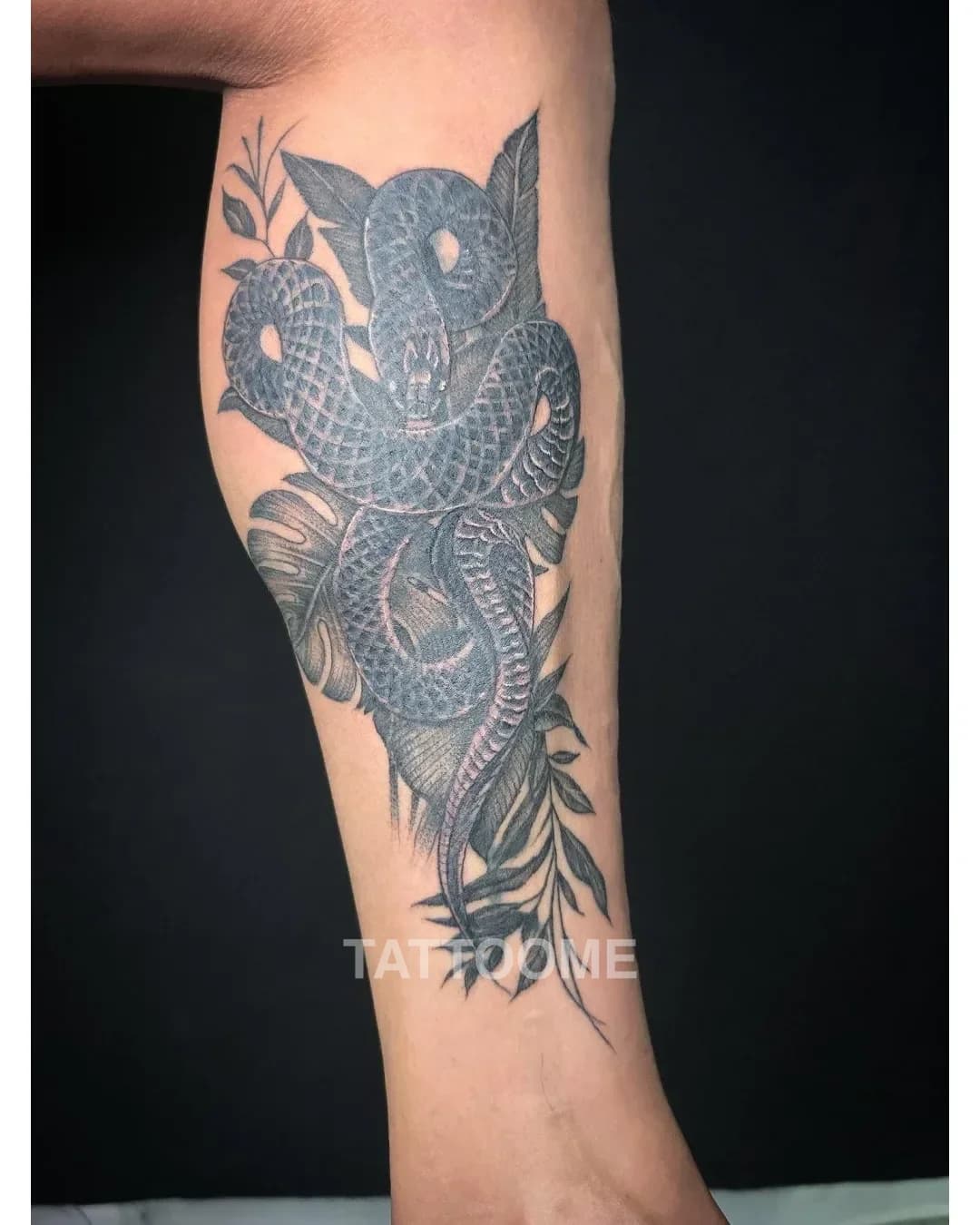 블랙워크 타투 1 - tattooist_gd