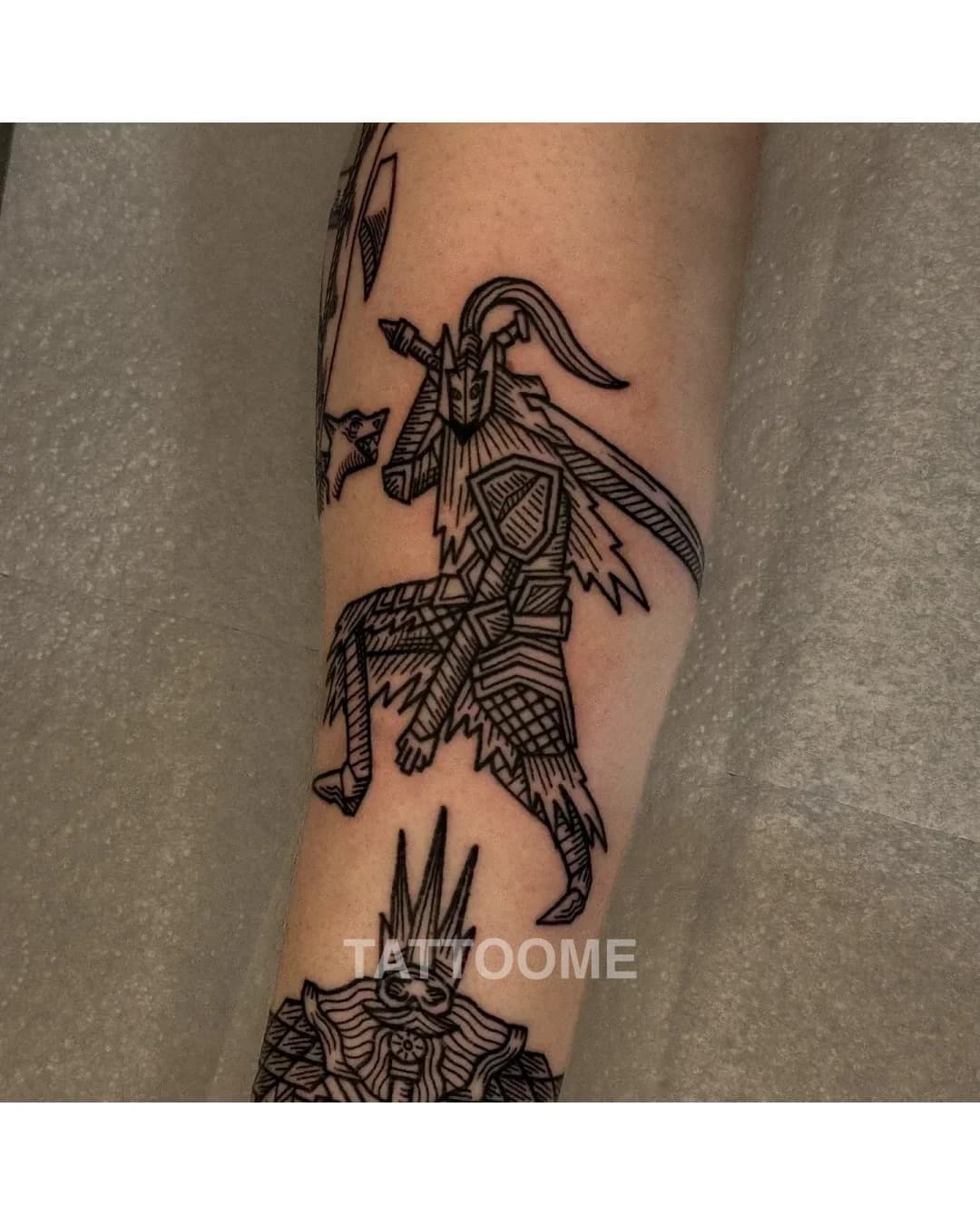 블랙워크 타투 4 - mephisto_tattooer