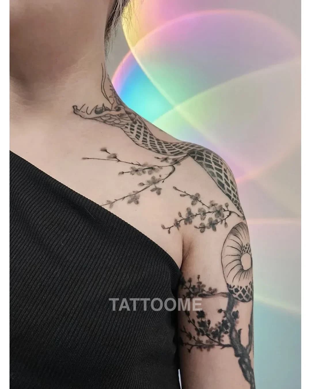 블랙워크 타투 1 - nine_shop_tattoo