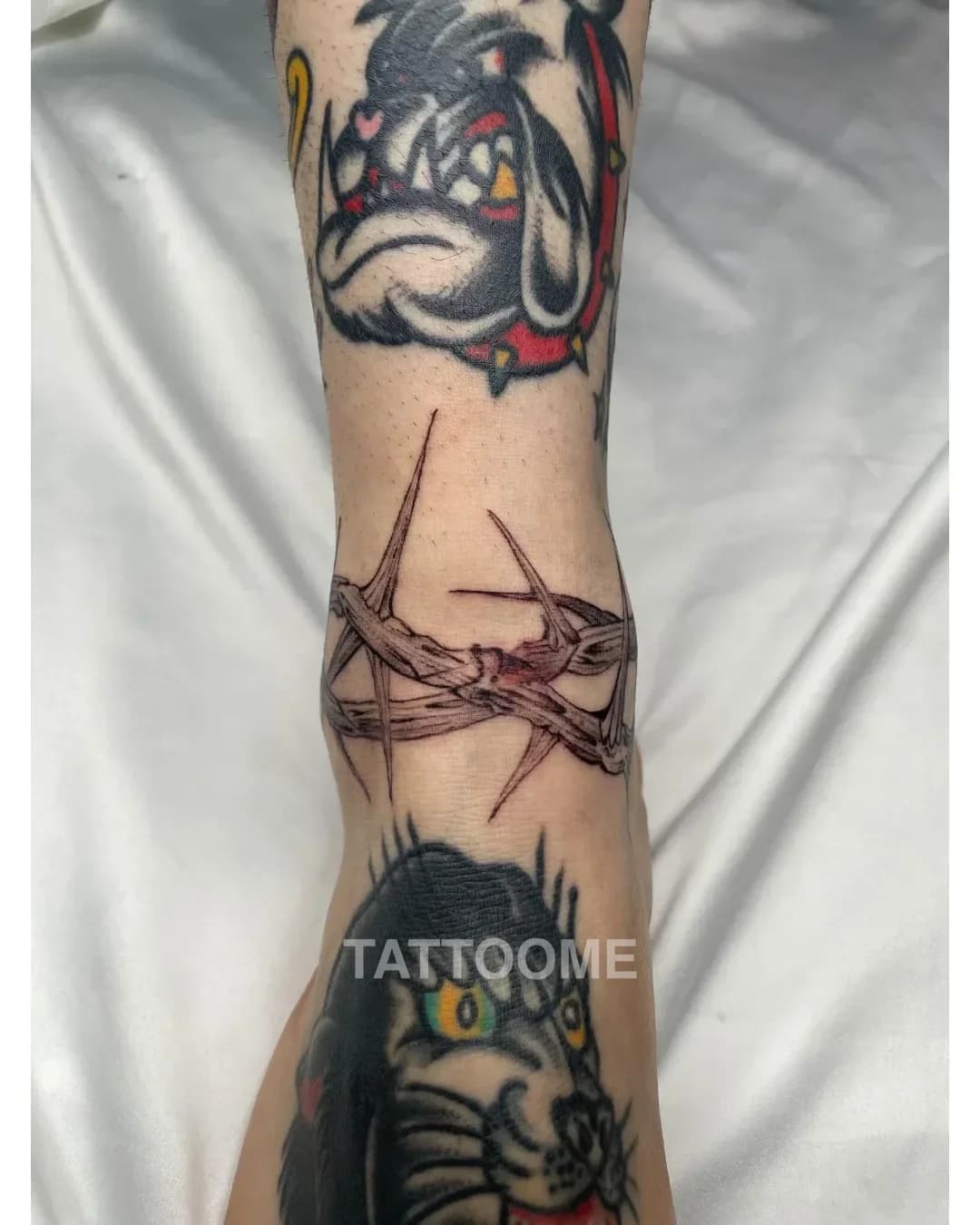 블랙워크 가시 - jootattoo 2