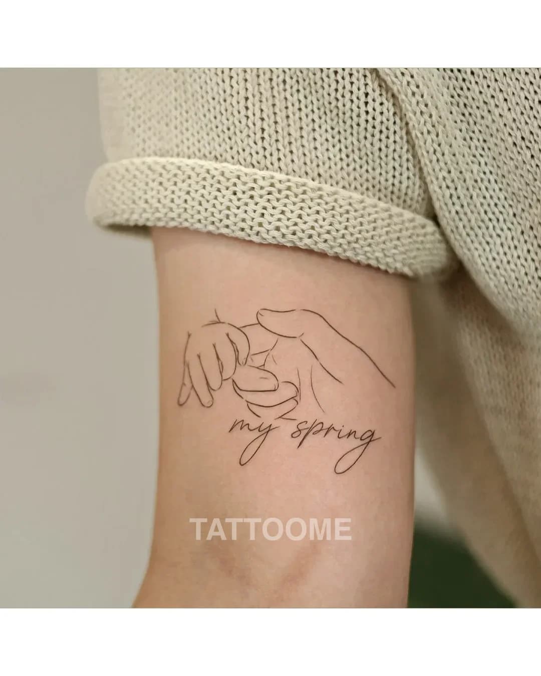 라인워크 악수 - tattooer_oom 5