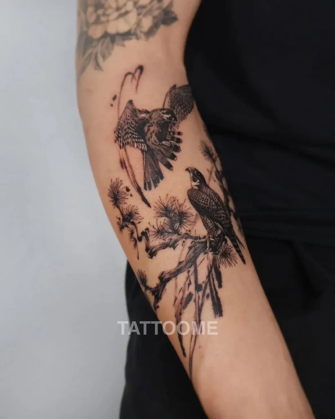 감성타투 새 - mimir_tattoo