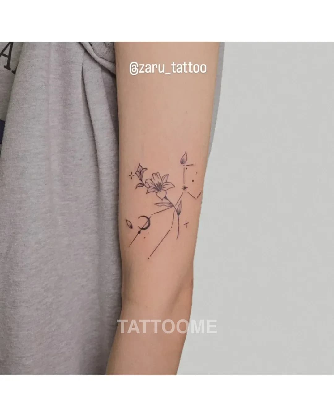 라인워크 타투 1 - zaru_tattoo