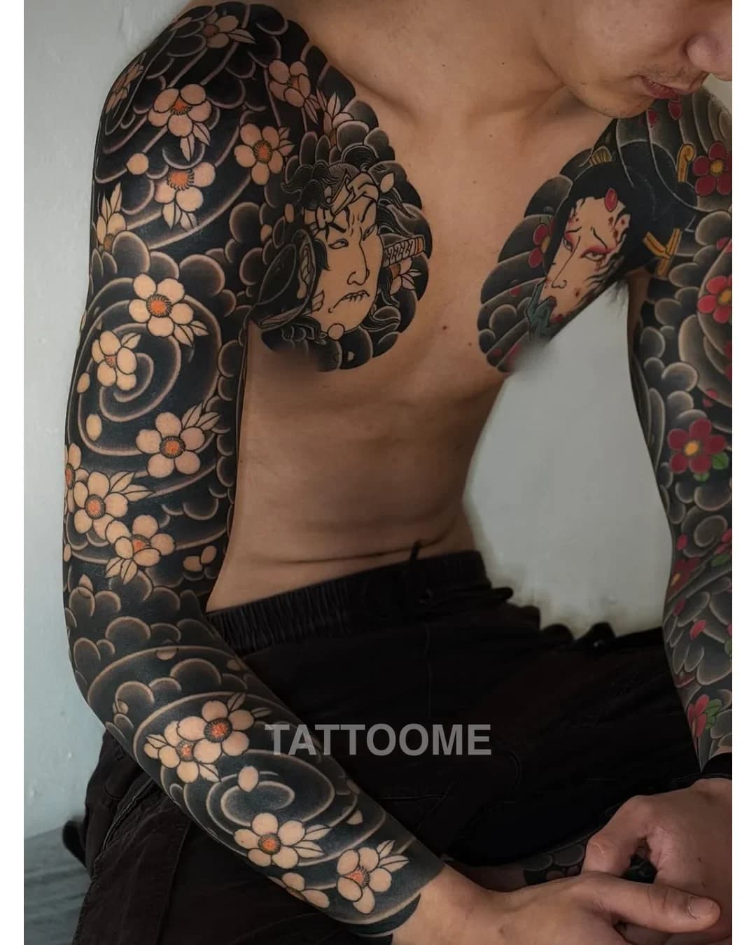 이레즈미 양가슴긴팔 - goro.irezumi