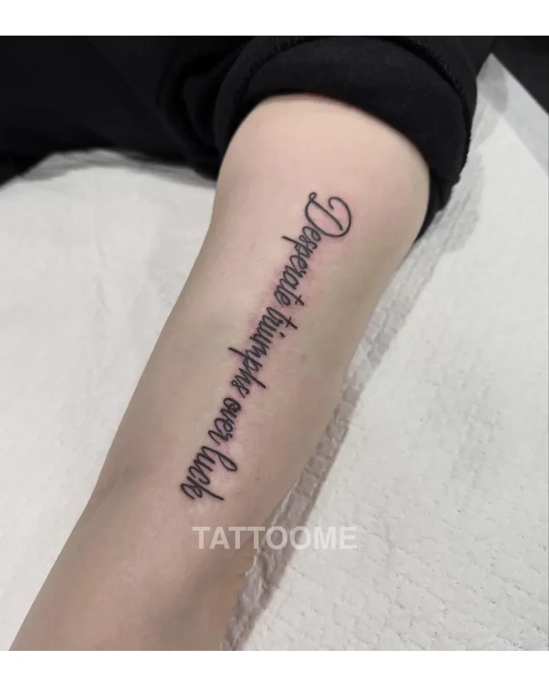 레터링 타투 3 - dy__tattooer