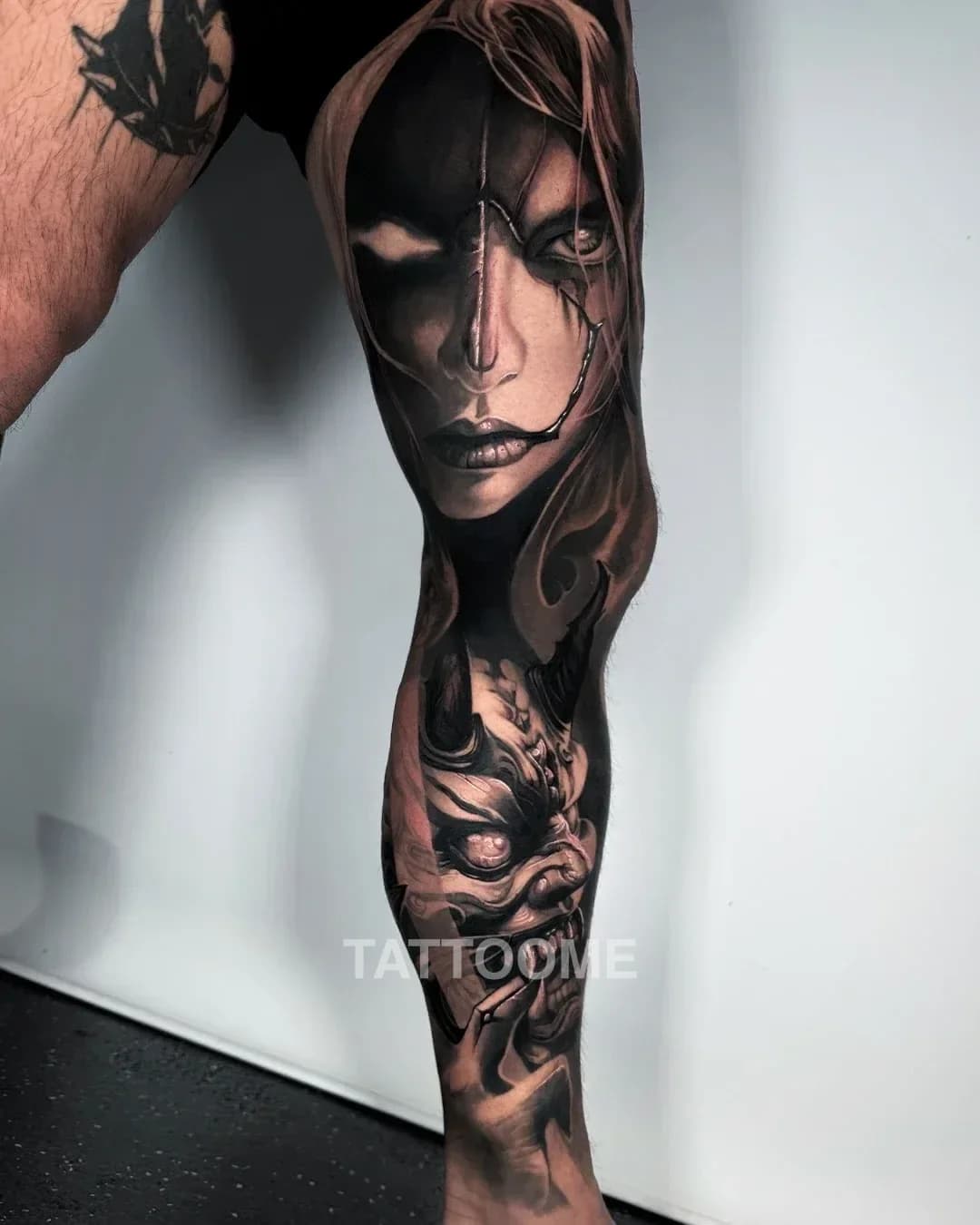 리얼리스틱 긴다리 - rimen_tattoo 2