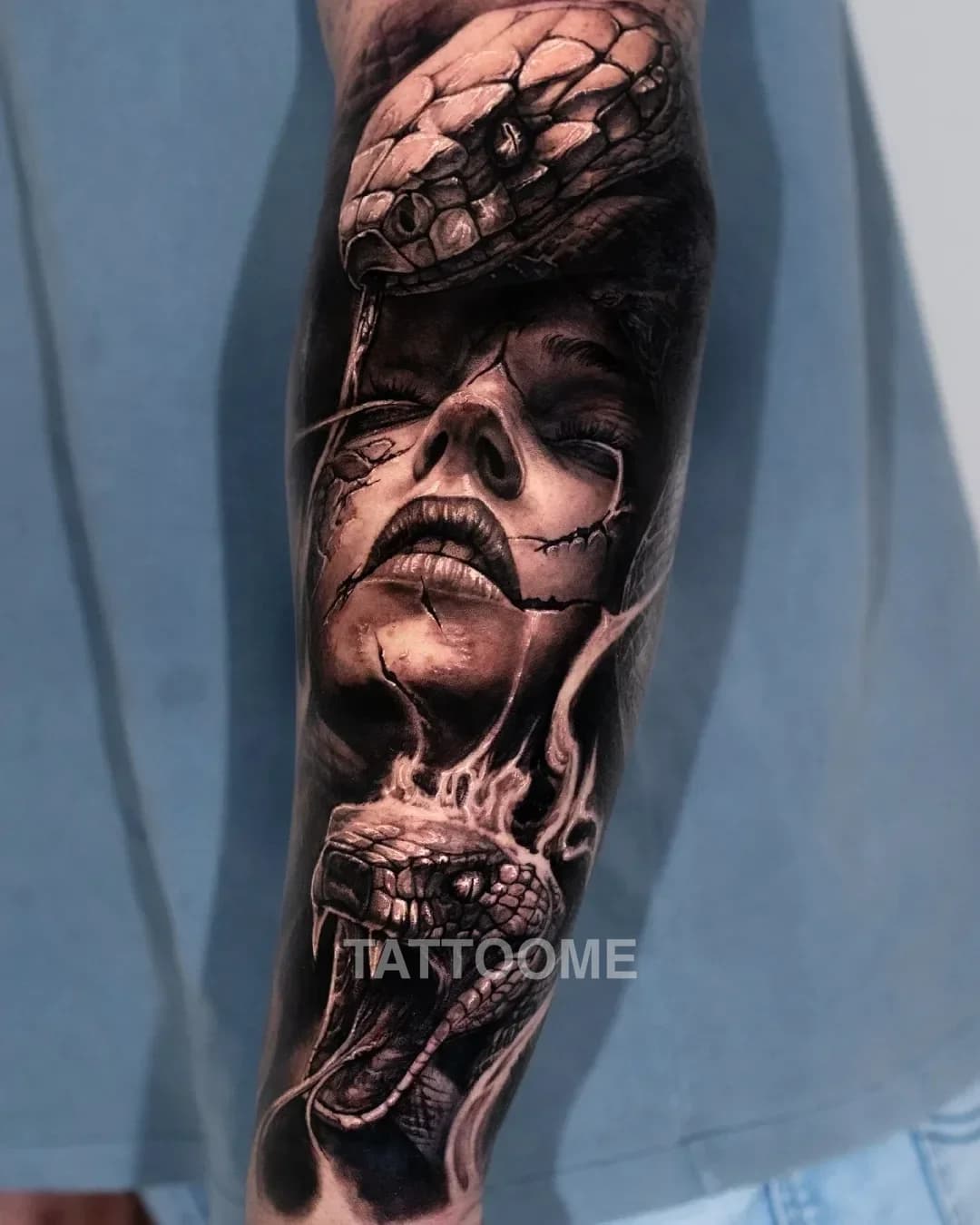 리얼리스틱 팔 - rimen_tattoo 5