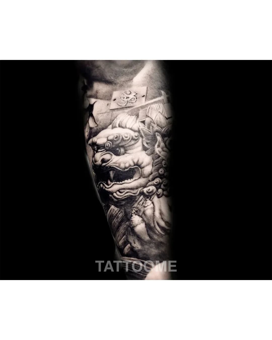 블랙앤그레이 타투 2 - tattooist_ruru