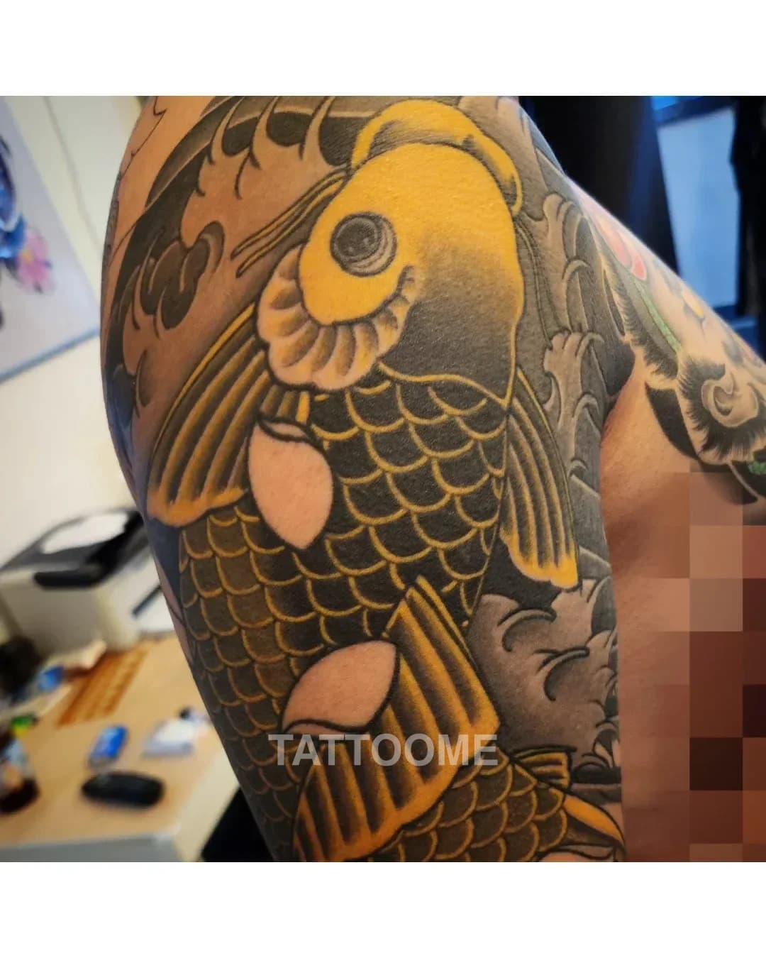 이레즈미 잉어 - tattooist_nudge