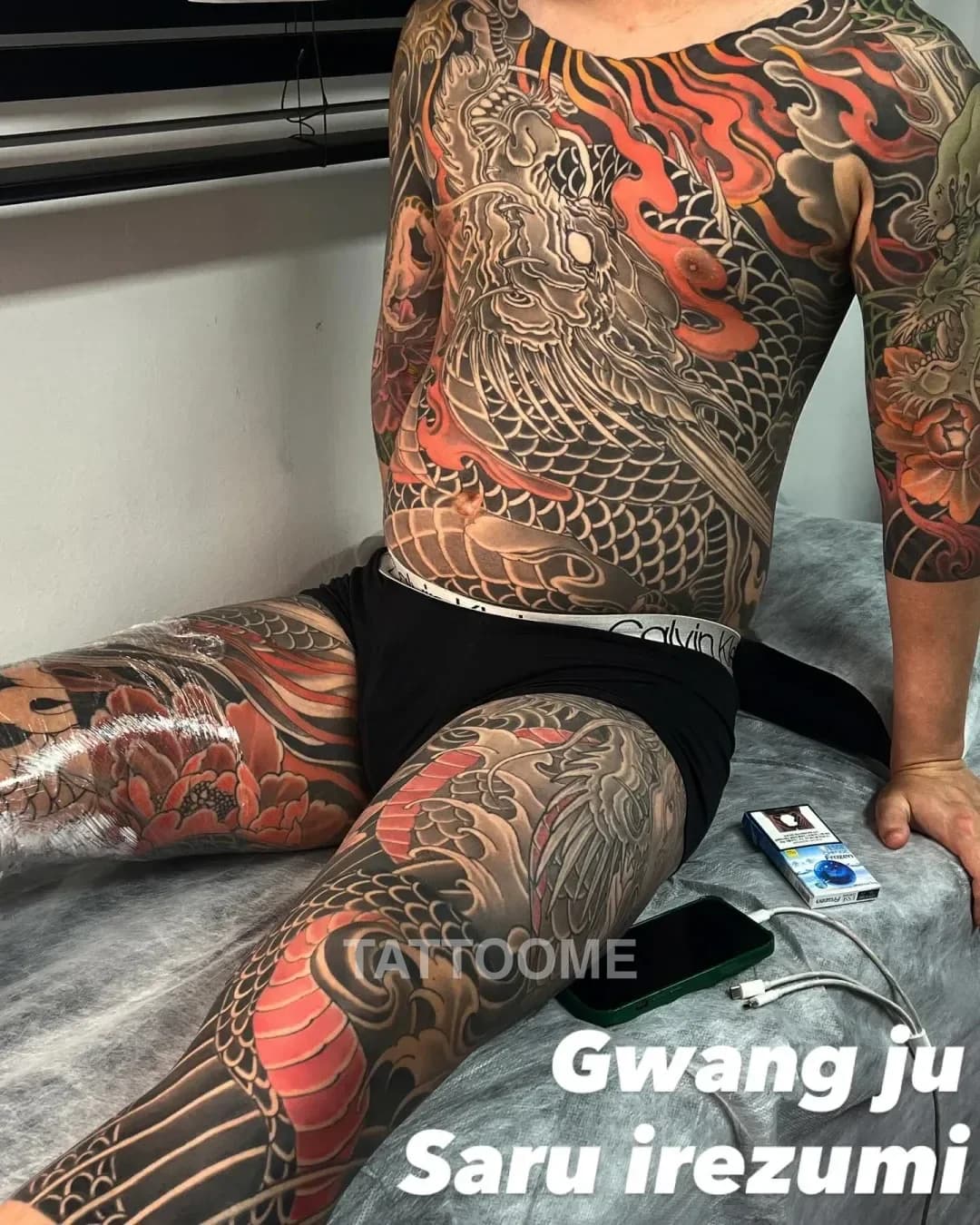 이레즈미 전신 2 - saru_irezumi