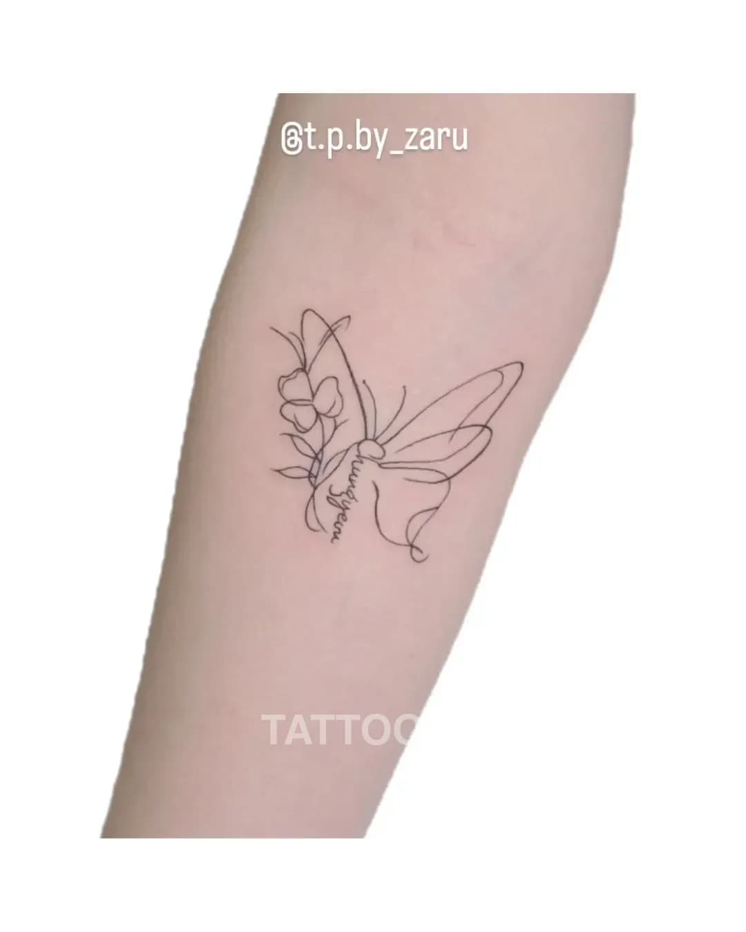라인워크 타투 5 - zaru_tattoo