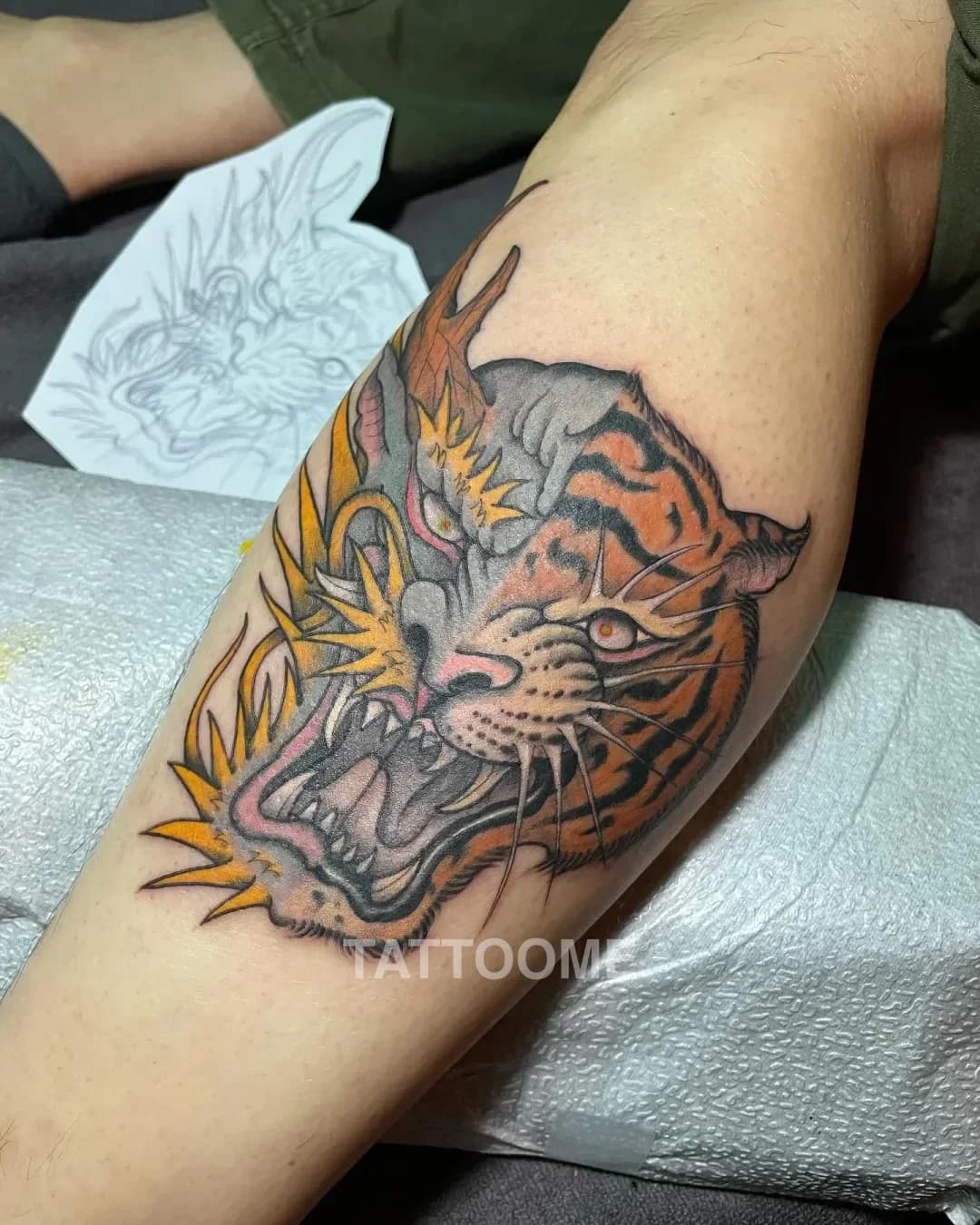 뉴스쿨 타투4 - horserabbit_tattoo