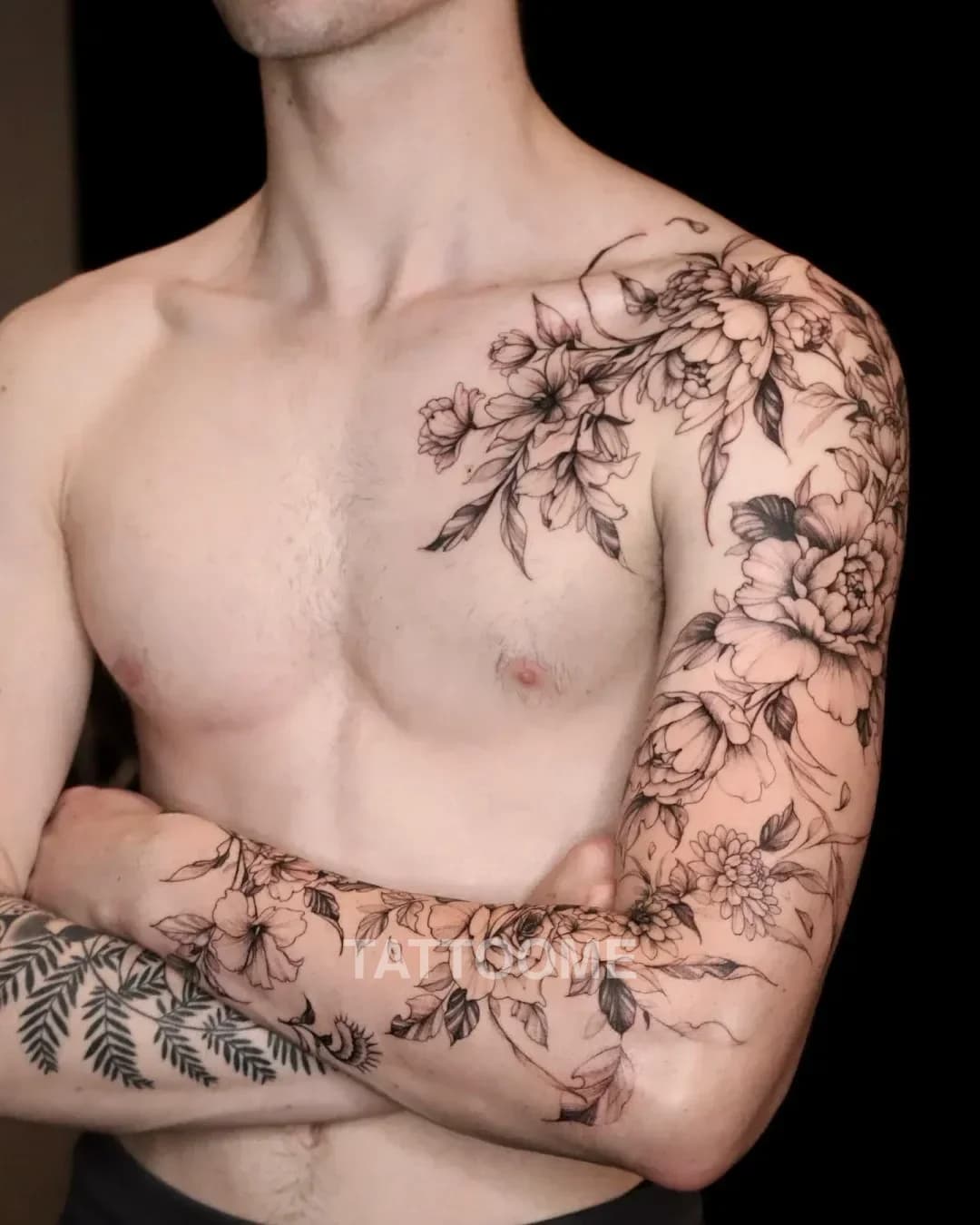 라인워크 타투 1 - maditattooer