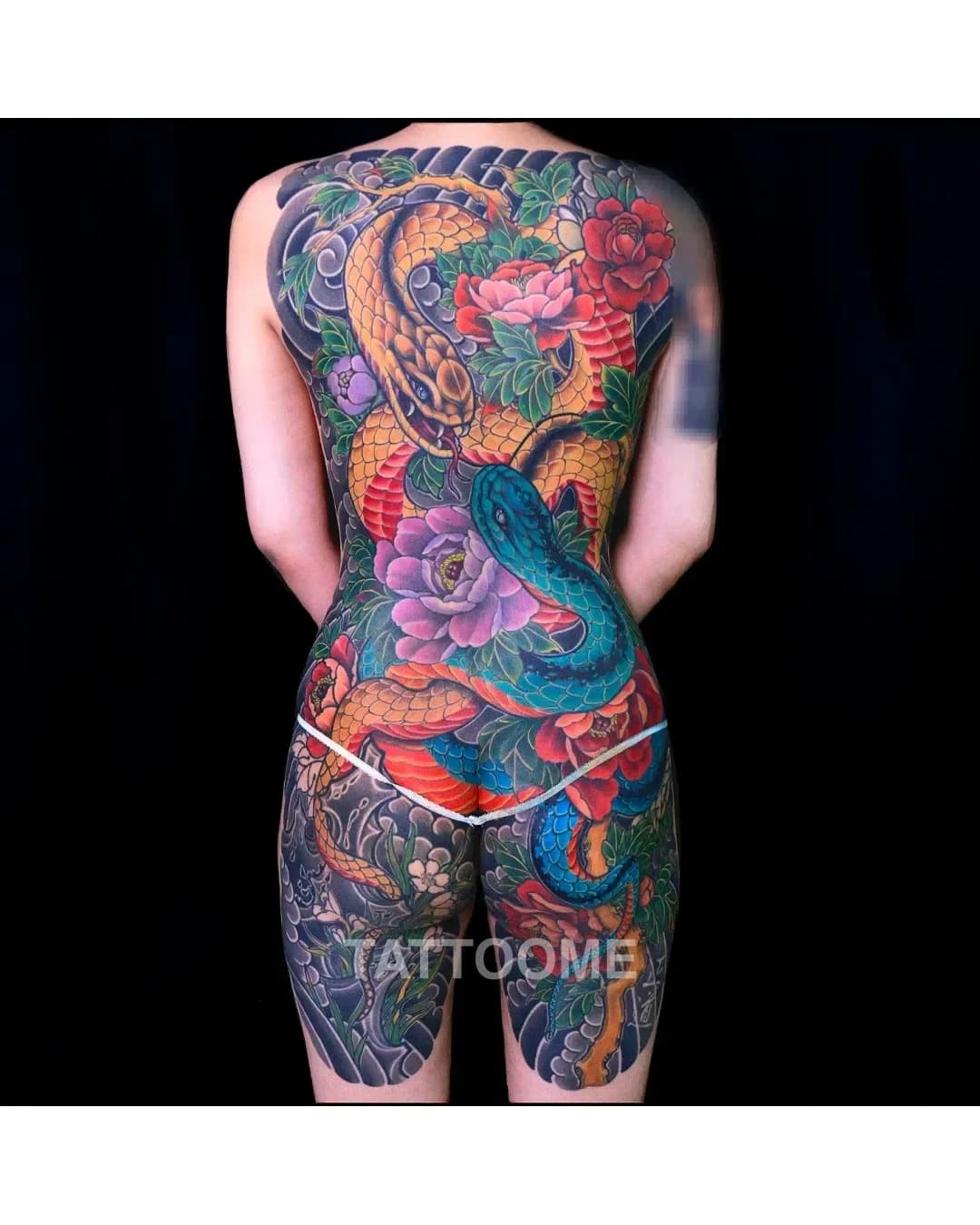 이레즈미 등판 2 - jeongdo_tattoo