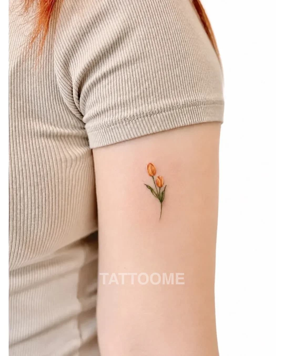 감성타투 꽃 - morae_tattoo