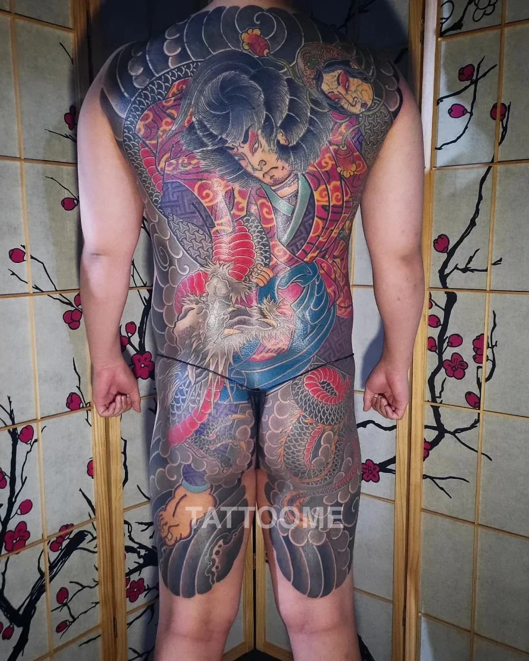 이레즈미 등판 - horigaku_irezumi