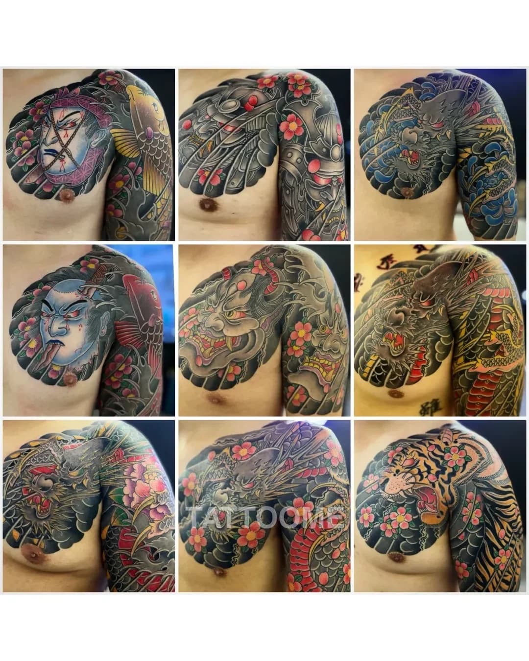 이레즈미 반팔 - hwagek_tattoo