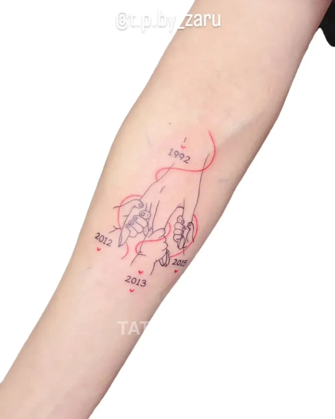 라인워크 타투 4 - zaru_tattoo
