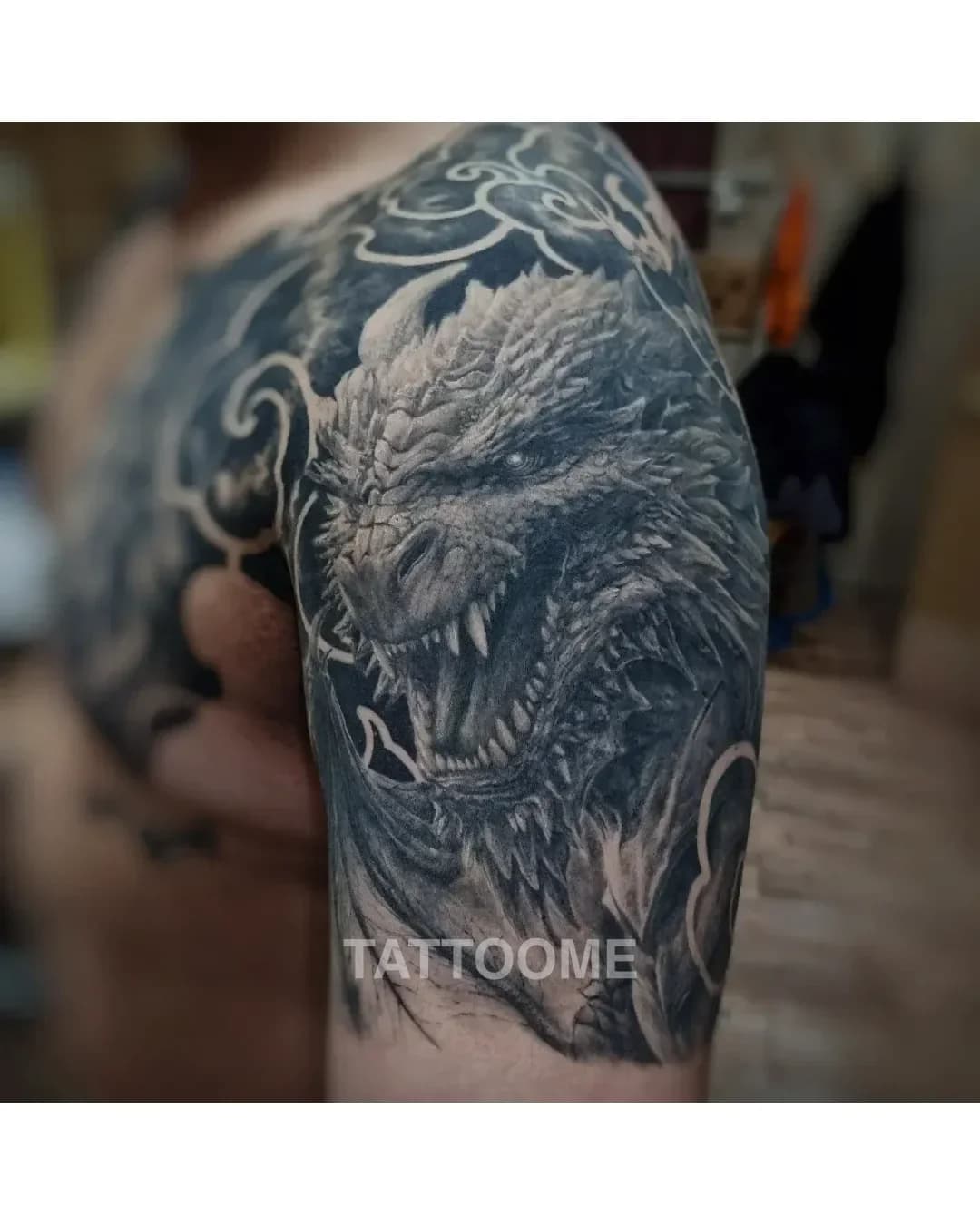 블랙앤그레이 타투 3 - tattooer_gogi