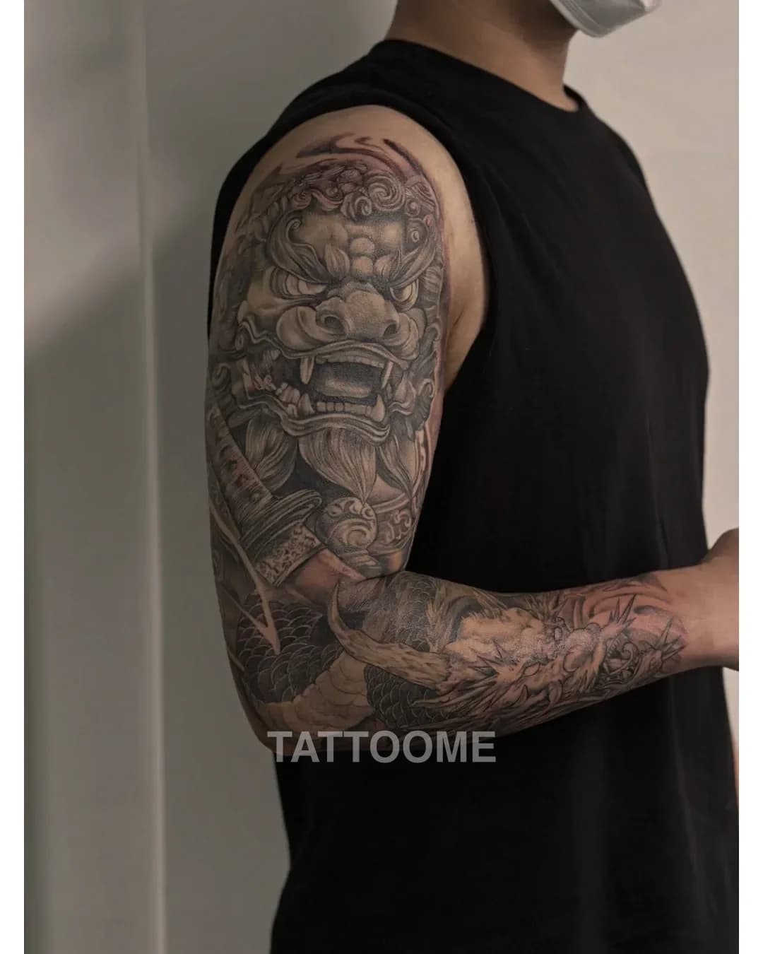 블랙앤그레이 타투 4 - manon_tattooer