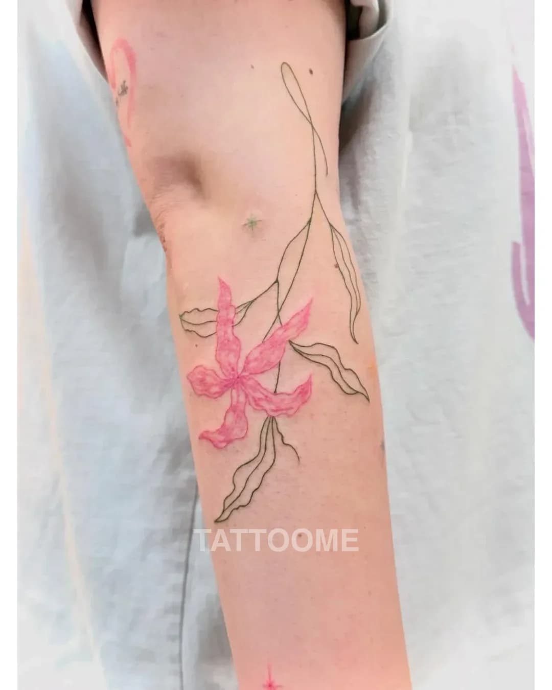 감성타투 꽃 - muhwa_tattooer