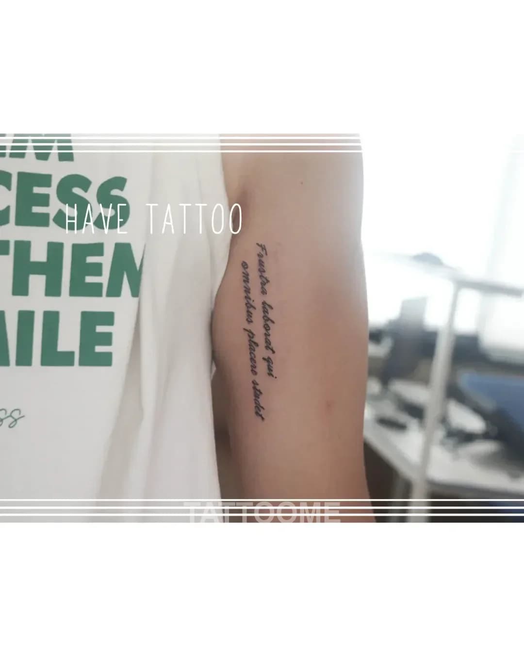 레터링 타투 2 - chuncheon_tattoo