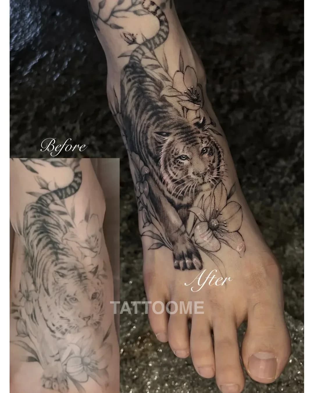 블랙앤그레이 타투3 - panzee_tattooer