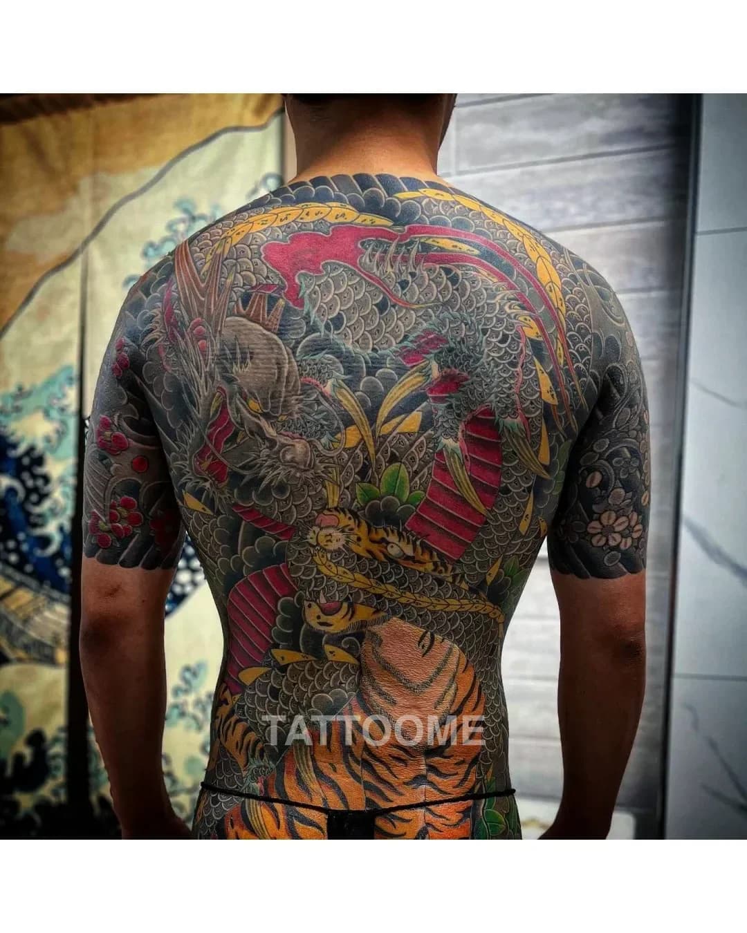 이레즈미 등판1 - tattooer_horyu